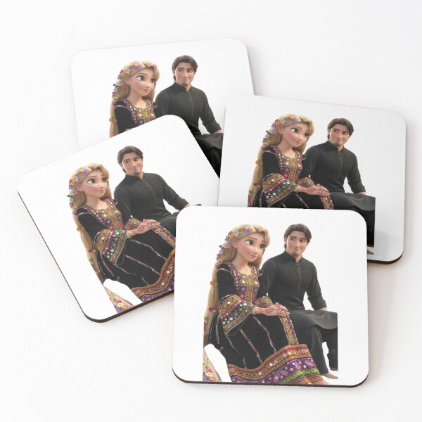 Item preview, Tangled 2 Romantic Couple Fantasy Design designed and sold by 4U---Store.