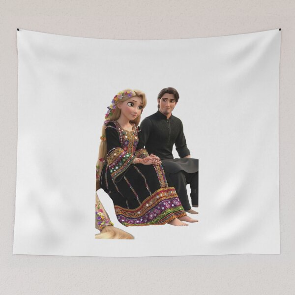 Item preview, Tangled 2 Romantic Couple Fantasy Design designed and sold by 4U---Store.