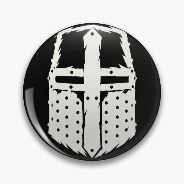 Item preview, Crusader Knight Helmet – Medieval Templar Inspired Warrior Design designed and sold by Fradikal.