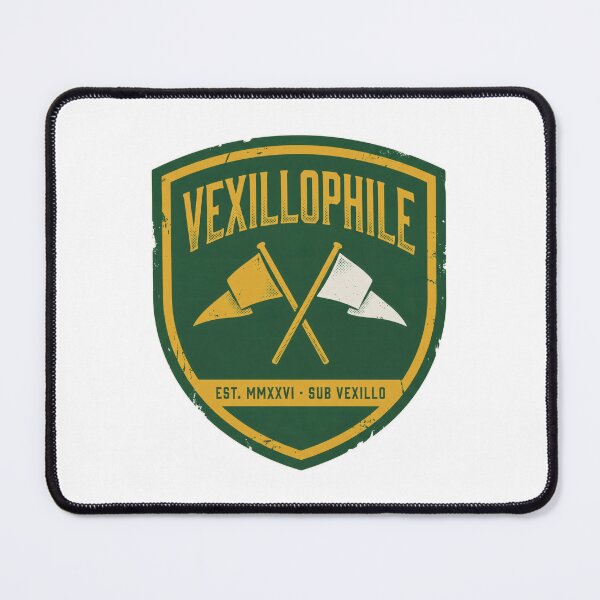 Item preview, Vexillophile Patch Design - Flag Lover emblem Look designed and sold by Osmose-Studio.