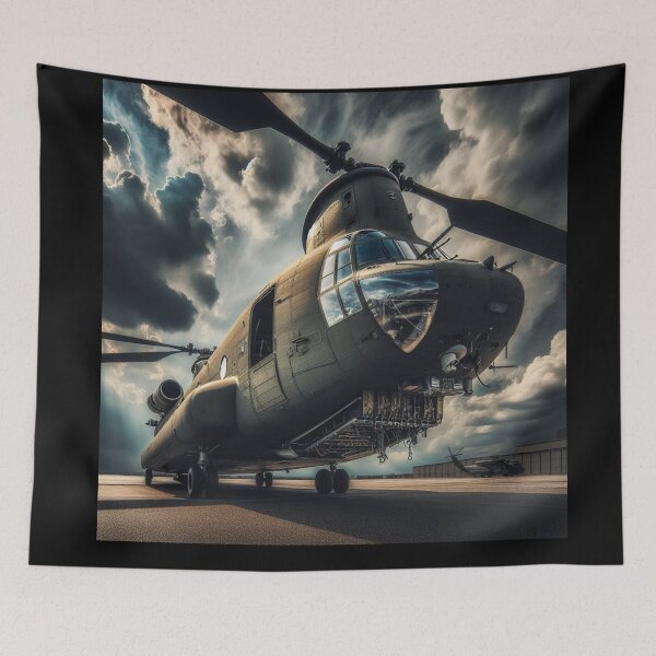 Item preview, American Military Chinook helicopter designed and sold by JALNERVION SHOP.