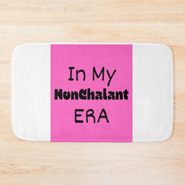 Item preview, in my nonchalant era.Funny Reaction Typography Design designed and sold by RenadStickers.