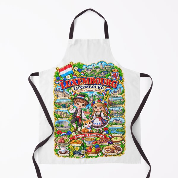 Item preview, Luxembourg – Kawaii Travel, Luxembourg Culture and Flavors of Luxembourg designed and sold by Cifi64.