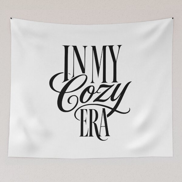 Item preview, In My Cozy Era Cute Cozy Aesthetic Typography Shirt designed and sold by Randomnessy.