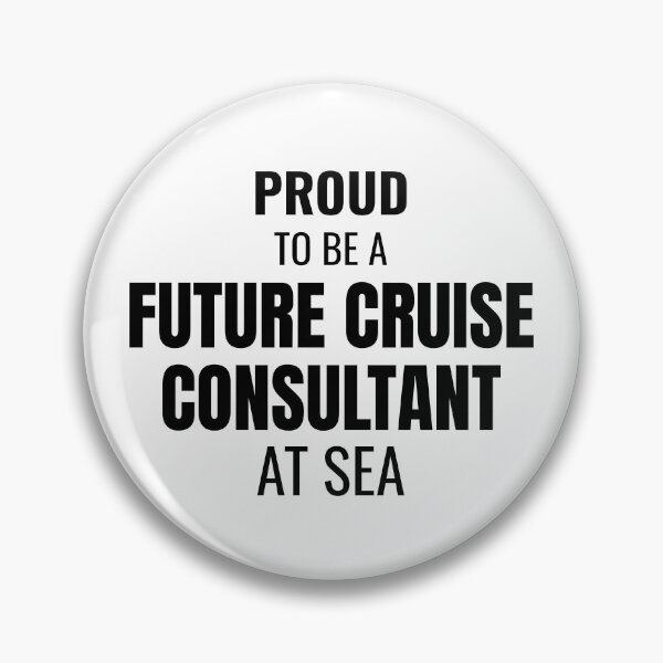 Item preview, Proud to be a Future Cruise Consultant at Sea (Black) designed and sold by ShipCrewNation.