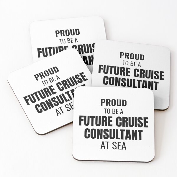 Item preview, Proud to be a Future Cruise Consultant at Sea (Black) designed and sold by ShipCrewNation.