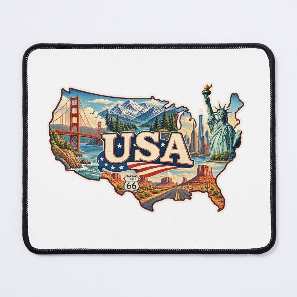Item preview, USA - United States of America designed and sold by StackedPixels.