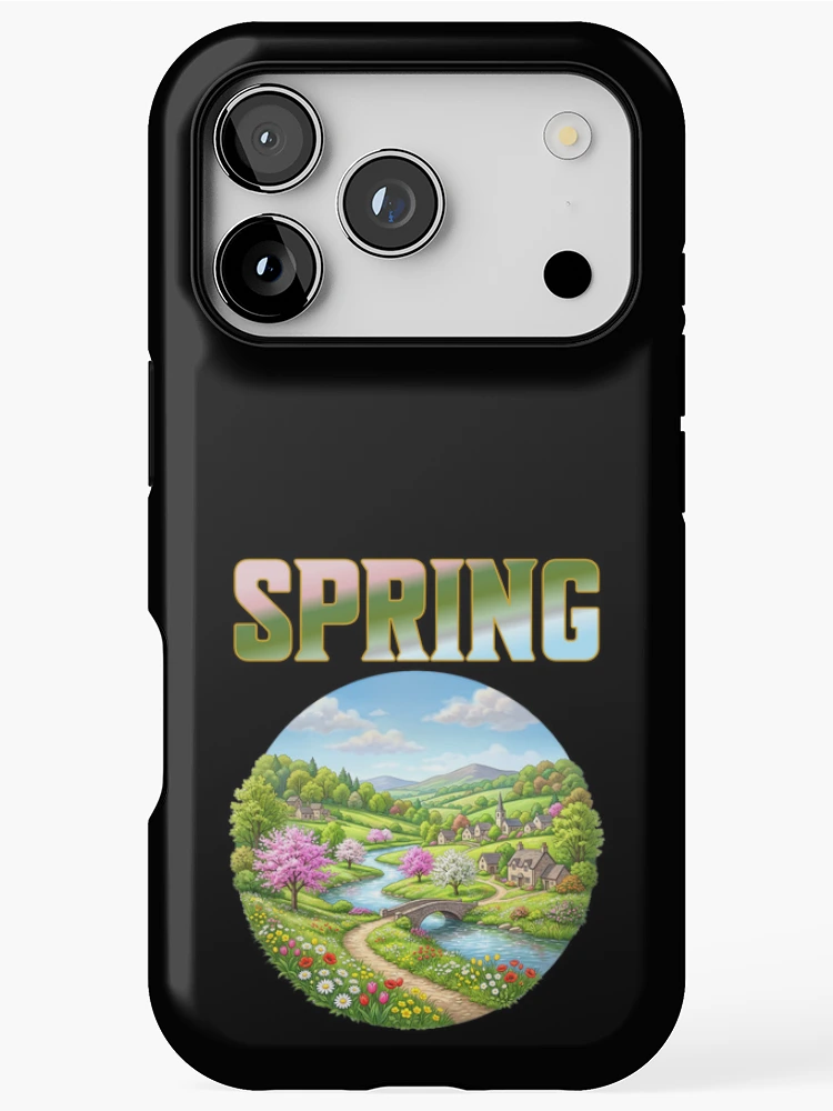 Thumbnail 1 of 4, iPhone Case, Beautiful spring design designed and sold by ReneMM.