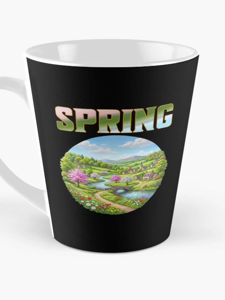 Thumbnail 3 of 4, Coffee Mug, Beautiful spring design designed and sold by ReneMM.