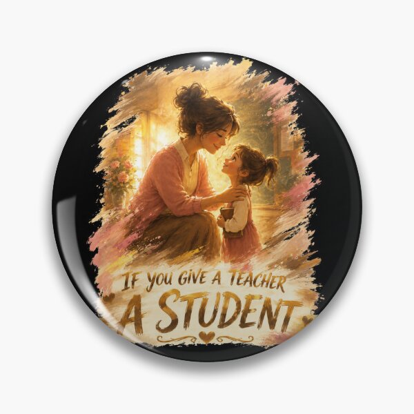 Item preview, If You Give A Teacher A Student Warm Illustrated Embrace Art Teacher Appreciation Gift for Teachers designed and sold by Nightarel.