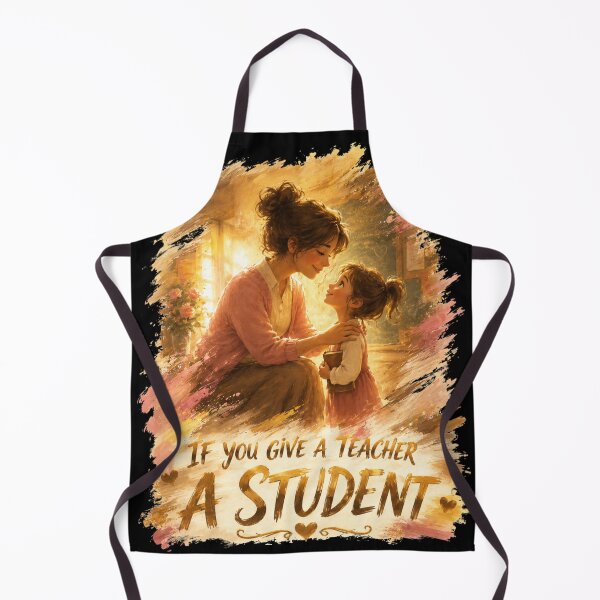 Item preview, If You Give A Teacher A Student Warm Illustrated Embrace Art Teacher Appreciation Gift for Teachers designed and sold by Nightarel.