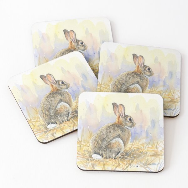 Item preview, Rabbit on Straw designed and sold by Pinkgnomie.