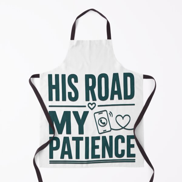 Item preview, His Road My Patience - Trucker Wife Long Distance Relationship Gift designed and sold by Haque Desigens.
