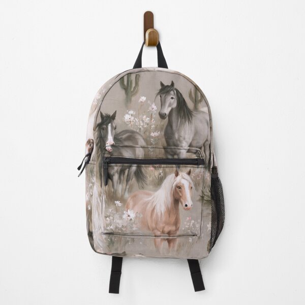 Item preview, Wild Horse Desert Seamless Pattern | Western Horse Print | Cute Equine & Cactus Pattern | Boho Cowgirl Design designed and sold by Artforhorse.