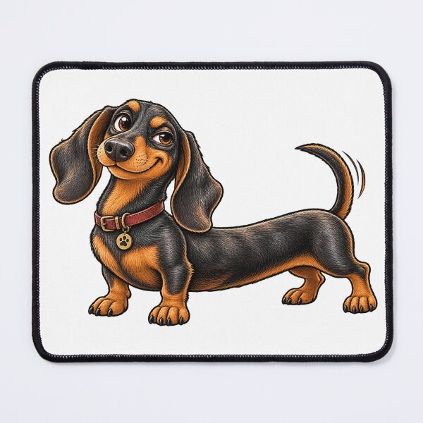 Item preview, Long Dog Big Attitude – Funny Dachshund Design designed and sold by FalistY.