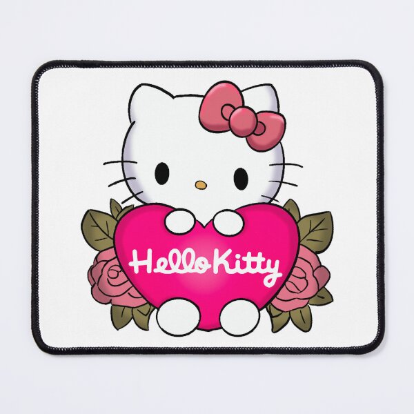 Item preview, Hello Kitty Heart Roses Fan Art - Cute Sanrio Character designed and sold by Cosplay Evolution.