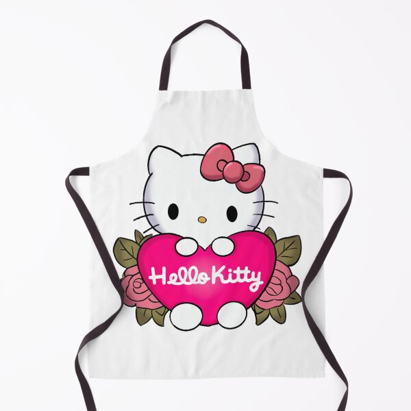 Item preview, Hello Kitty Heart Roses Fan Art - Cute Sanrio Character designed and sold by Cosplay Evolution.