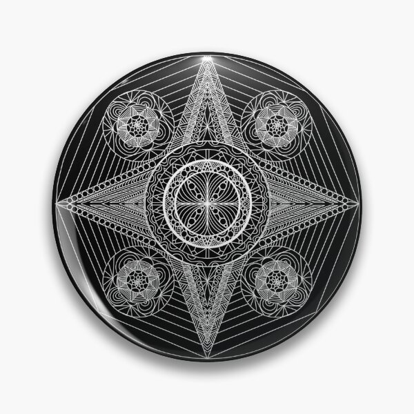 Item preview, Geometric star mandala designed and sold by FoxPix.