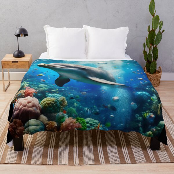 Item preview, Dolphin watching from the deep designed and sold by JALNERVION SHOP.