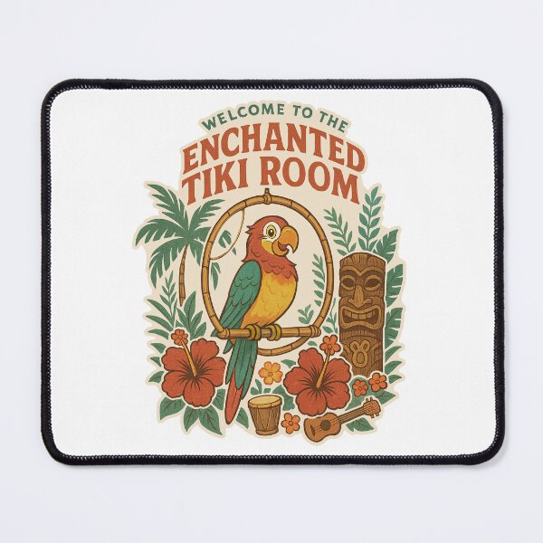 Item preview, Enchanted Tiki Room inspired vintage artwork themed design designed and sold by CinematicM.