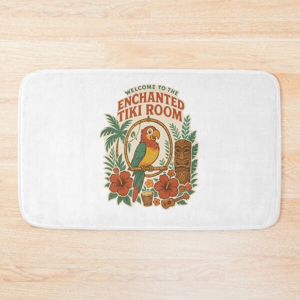 Item preview, Enchanted Tiki Room inspired vintage artwork themed design designed and sold by CinematicM.