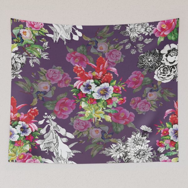 Item preview, Vibrant Floral Pattern  designed and sold by Johnnies.