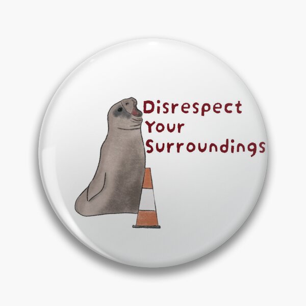 Item preview, Neil The Seal Disrespect designed and sold by mishmashco22.