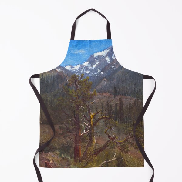 Item preview, Mountain alpine view near Silver City, Sierra Nevada, California landscape painting by Albert Bierstadt designed and sold by Jéanpaul Ferro.