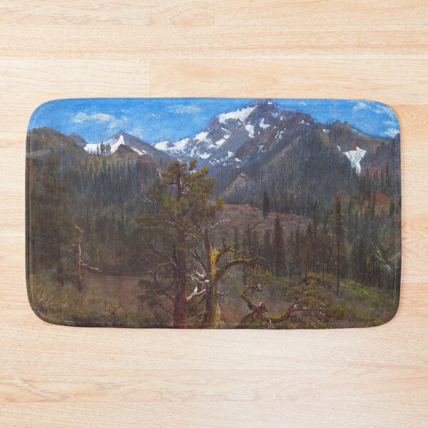 Item preview, Mountain alpine view near Silver City, Sierra Nevada, California landscape painting by Albert Bierstadt designed and sold by Jéanpaul  Ferro.