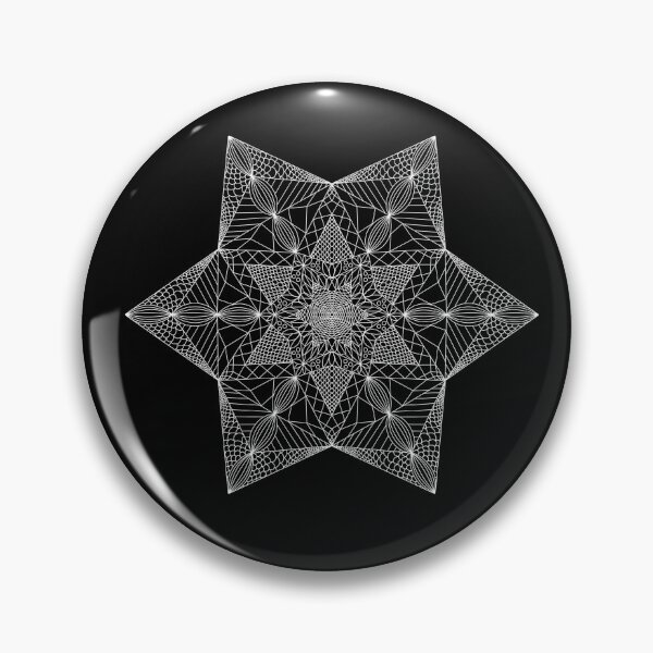 Item preview, Geometric star mandala designed and sold by FoxPix.