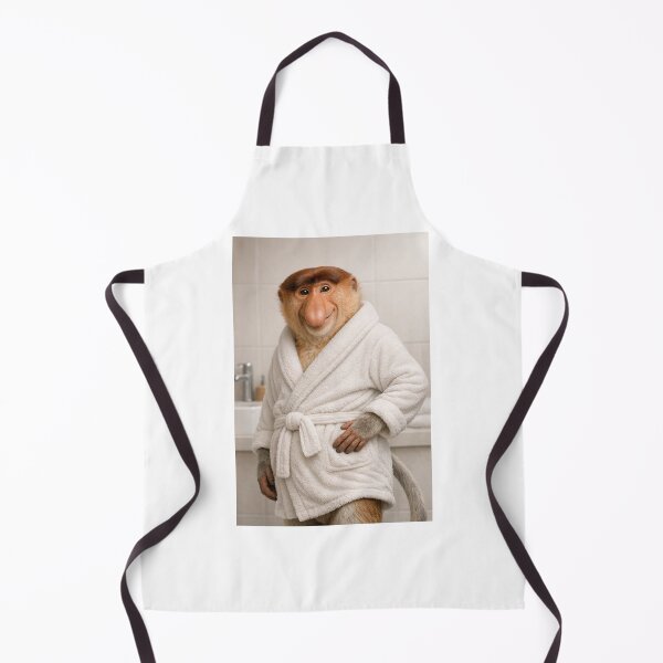 Item preview, Cozy Bathrobe Proboscis Monkey designed and sold by Sillytoe.