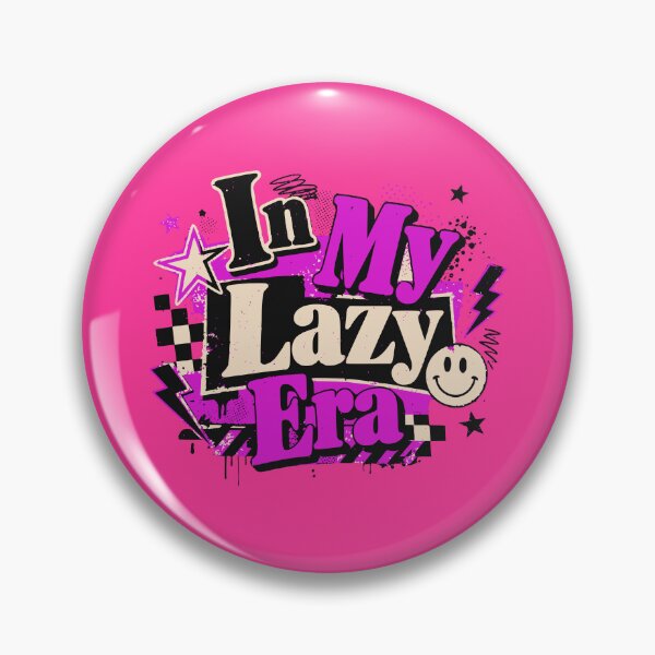 Item preview, In My Lazy Era Y2K Retro Smiley designed and sold by Randomnessy.
