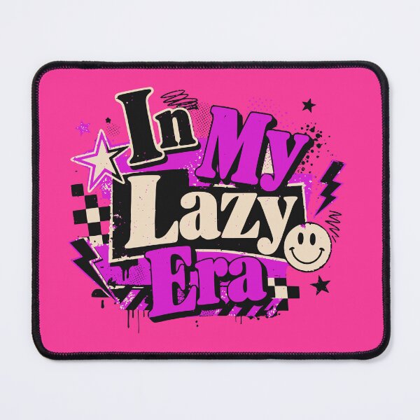 Item preview, In My Lazy Era Y2K Retro Smiley designed and sold by Randomnessy.
