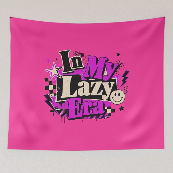 Item preview, In My Lazy Era Y2K Retro Smiley designed and sold by Randomnessy.