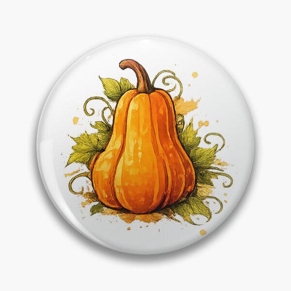 Item preview, Autumn Orange Pumpkin Harvest Illustration designed and sold by BetweenForms.