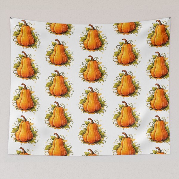 Item preview, Autumn Orange Pumpkin Harvest Illustration designed and sold by BetweenForms.