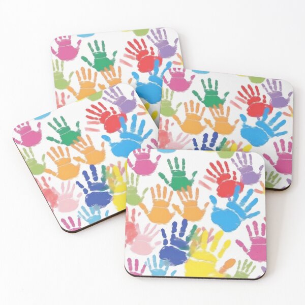 Item preview, Colored Hands pattern designed and sold by JALNERVION SHOP.