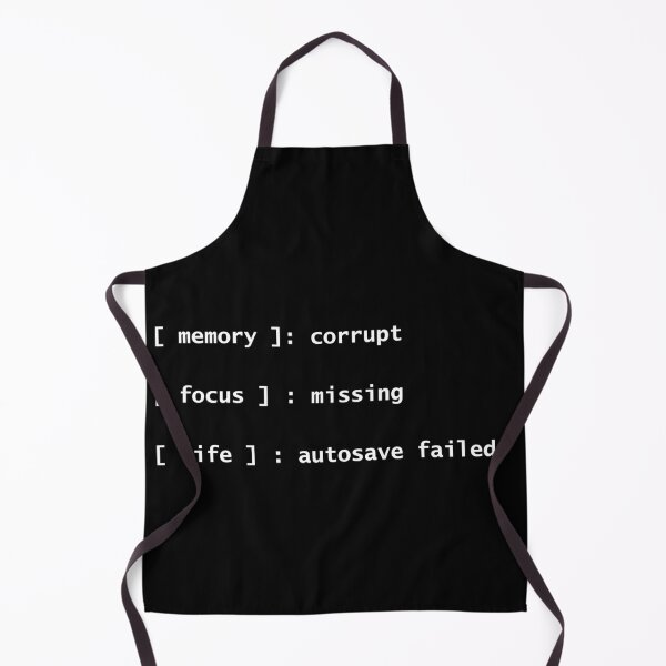Item preview, Memory Corrupt Focus Missing Life Autosave Failed - Funny ADHD AuDHD designed and sold by Neurospicy Trolls.