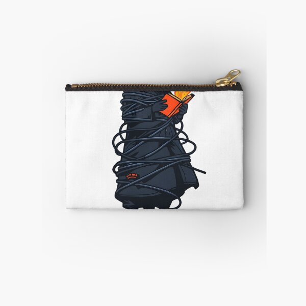 Item preview, Mysterious Hooded Figure Reading Burning Book designed and sold by fhcpod.