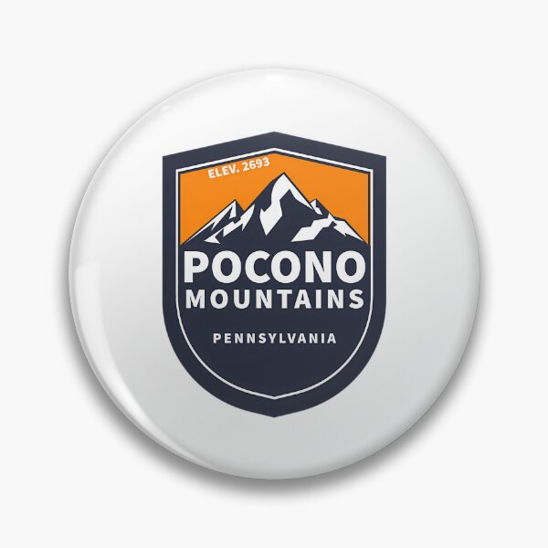 Item preview, 24838 Pocono Mountains Pennsylvania Vintage Retro Travel Hiking Snowboarding Adventure Skiing Mountain designed and sold by landryrestrepo.