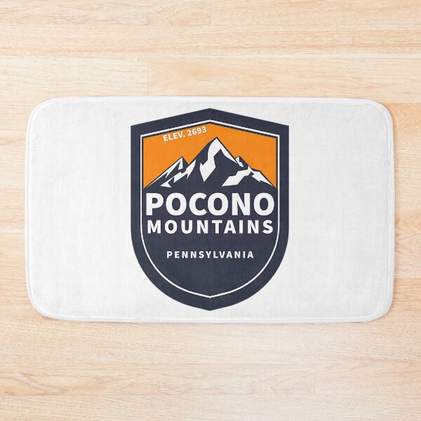 Item preview, 24838 Pocono Mountains Pennsylvania Vintage Retro Travel Hiking Snowboarding Adventure Skiing Mountain designed and sold by landryrestrepo.