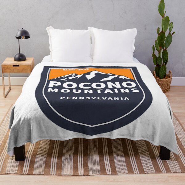 Item preview, 24838 Pocono Mountains Pennsylvania Vintage Retro Travel Hiking Snowboarding Adventure Skiing Mountain designed and sold by landryrestrepo.