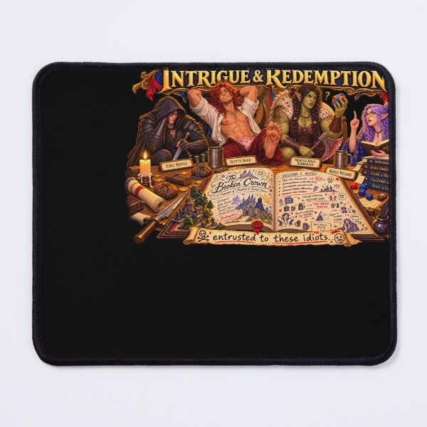 Item preview, A Serious Tale Entrusted to Idiots designed and sold by The Wayward Heroes Guild.