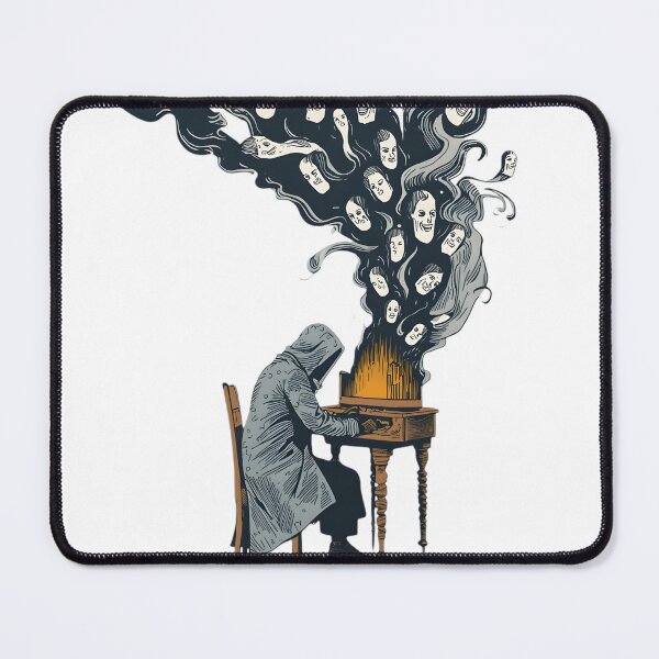 Item preview, Surreal Writer Releasing Phantoms from Typewriter designed and sold by fhcpod.