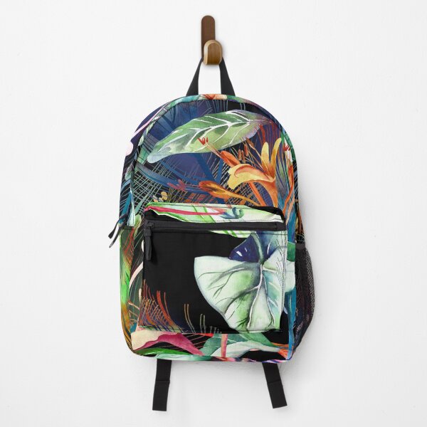 Item preview, "Vibrant Tropical Jungle Watercolor Floral Composition" designed and sold by Johnnies.