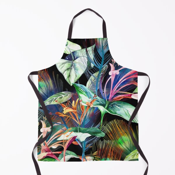 Item preview, "Vibrant Tropical Jungle Watercolor Floral Composition" designed and sold by Johnnies.