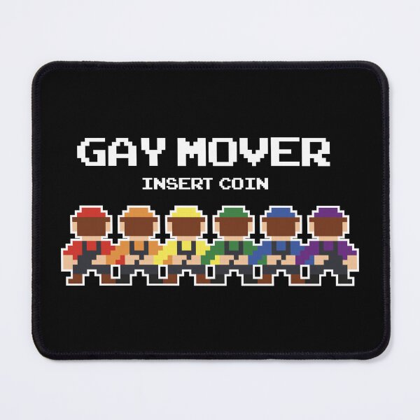 Item preview, Gay Mover Retro Pixel Pride Characters designed and sold by Comunicazione360.