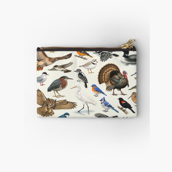 Item preview, Native Birds of Rhode Island Retro Identification Chart designed and sold by kakarikihill.