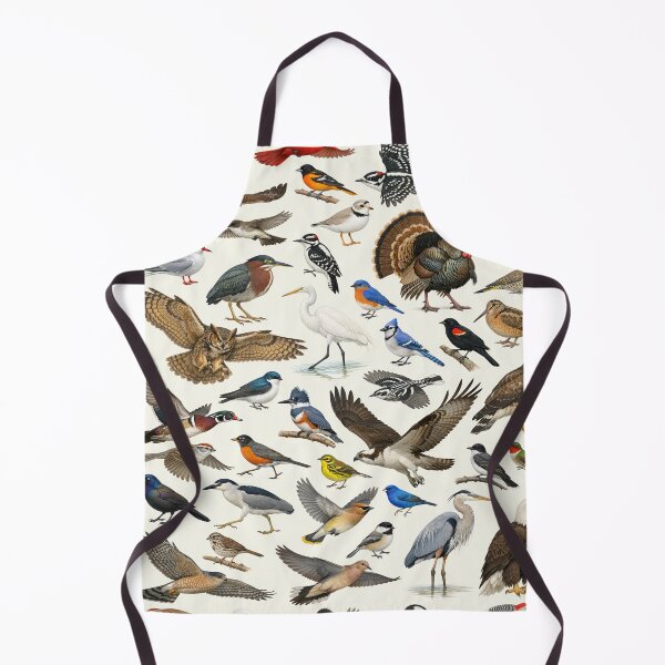 Item preview, Native Birds of Rhode Island Retro Identification Chart designed and sold by kakarikihill.