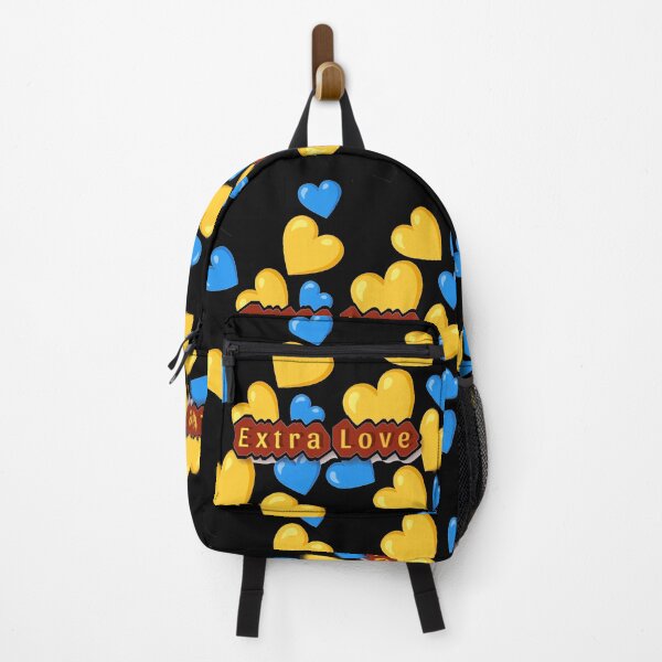 Item preview, Extra Love – Blue & Yellow Hearts Down Syndrome Awareness Design designed and sold by Cartoon art with a purpose ❤️ Supporting Althea’s friends .